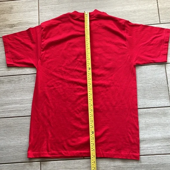 Vintage Strohs beer T-shirt size extra large single stitch Red  new - Picture 4 of 6